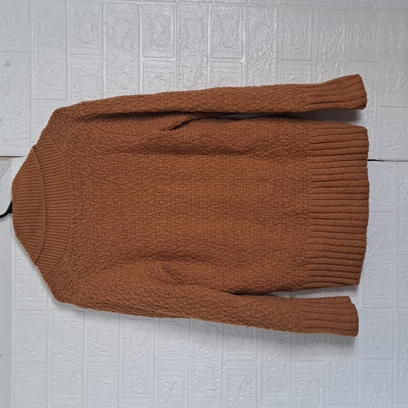 Eddie Bauer Women's Wool Cable Fable Cardigan Sweater PS - Picture 6 of 8